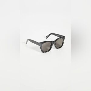 Quay Australia Black Studded Sunglasses
